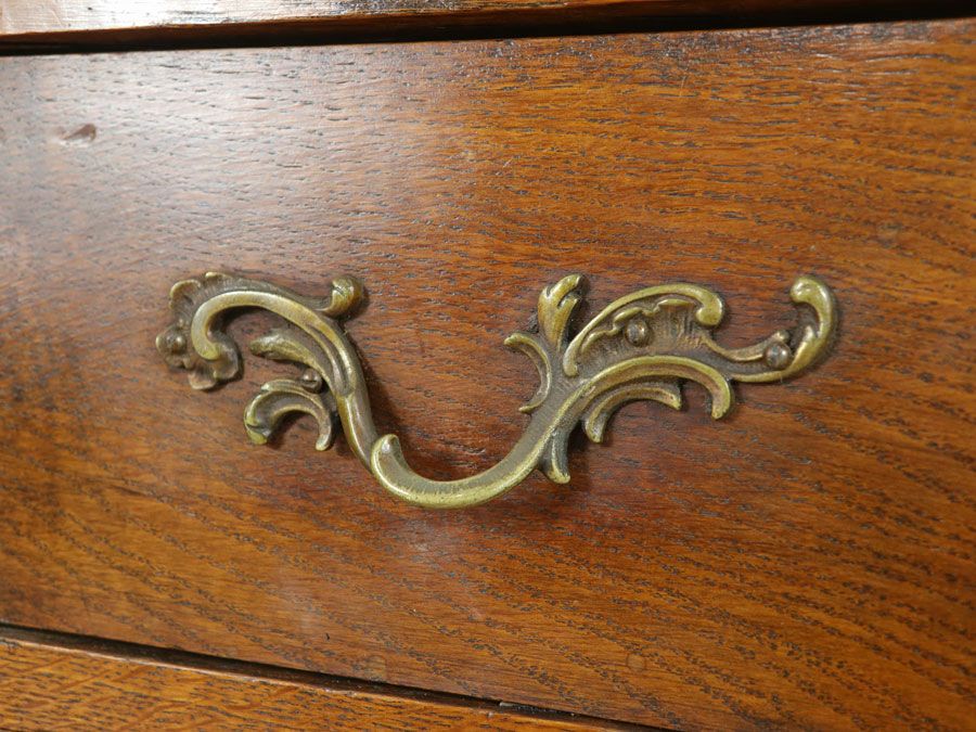 猫脚デスク　フランスアンティークデスク