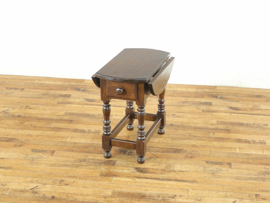 天板拡張式コーヒーテーブル　アンティークフレックス