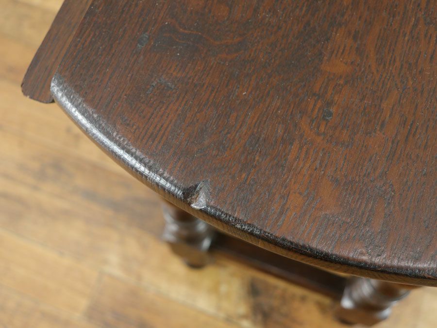 天板拡張式コーヒーテーブル　アンティークフレックス