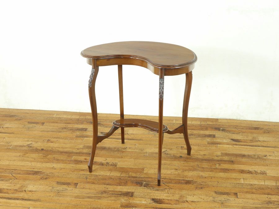 キドニーテーブル　アンティークフレックス