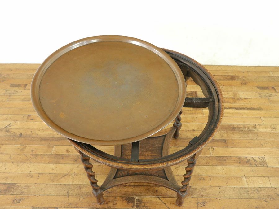 サイドテーブル　アンティークフレックス