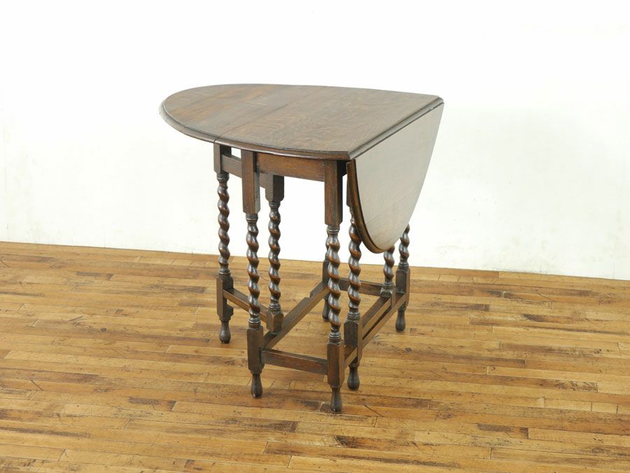 ゲートレッグテーブル　アンティークフレックス