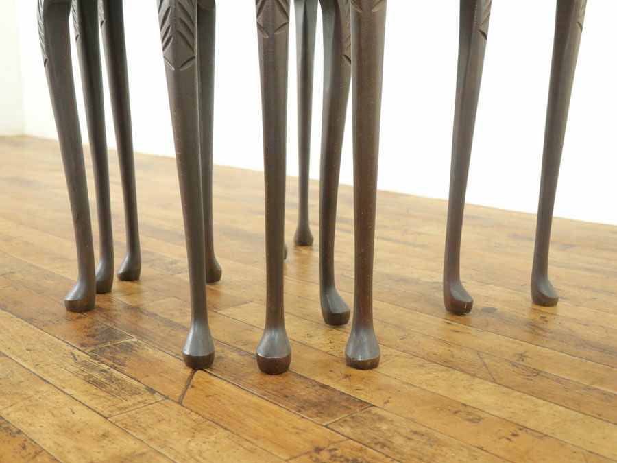 ネストテーブル　アンティークフレックス