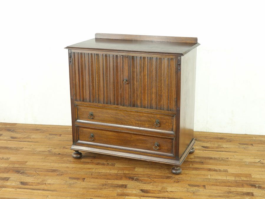 トールボーイ　英国チェスト　アンティークフレックス