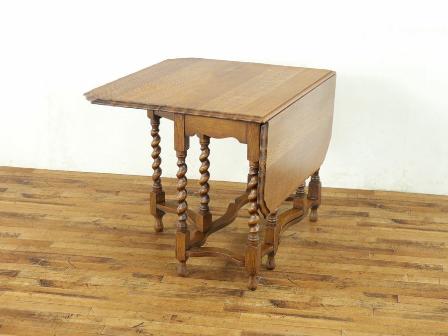 ゲートレッグテーブル　アンティークフレックス