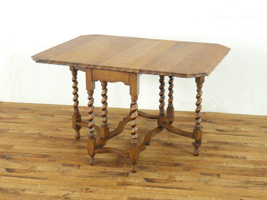 ゲートレッグテーブル　アンティークフレックス