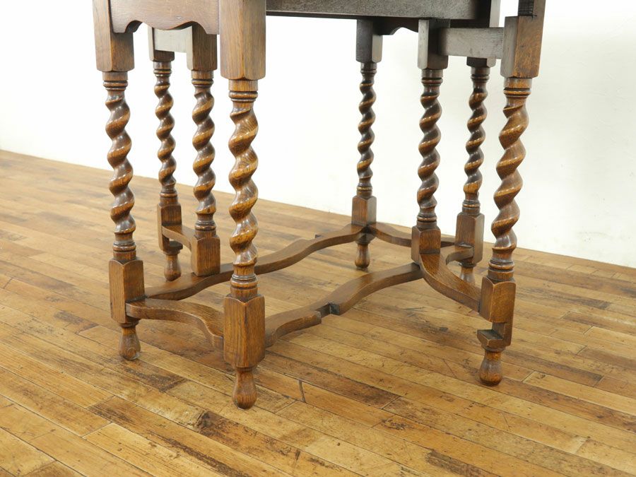 ゲートレッグテーブル　アンティークフレックス