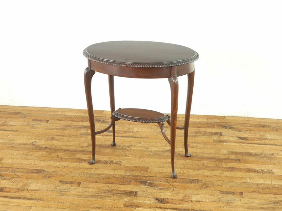 マホガニーサイドテーブル　イギリス