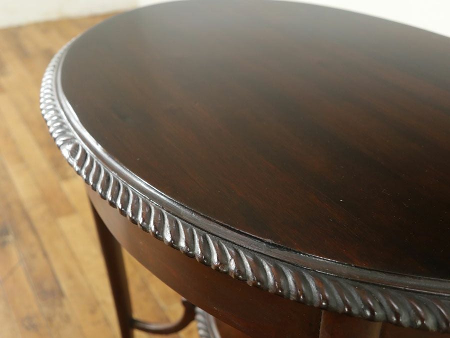 マホガニーサイドテーブル　イギリス