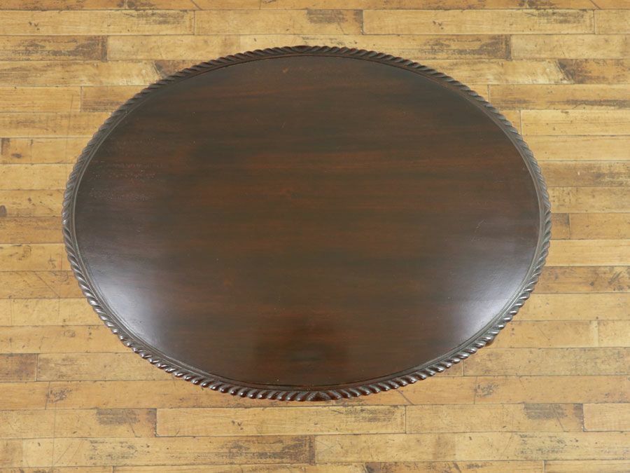 マホガニーサイドテーブル　イギリス