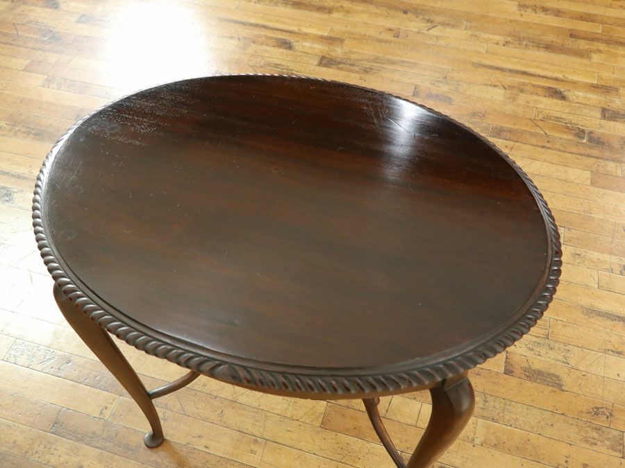 マホガニーサイドテーブル　イギリス