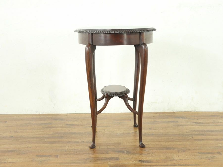 マホガニーサイドテーブル　イギリス