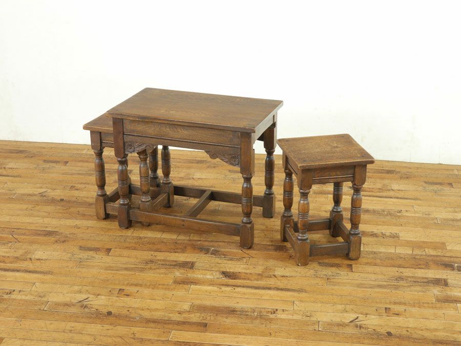 ネストテーブル　アンティークフレックス