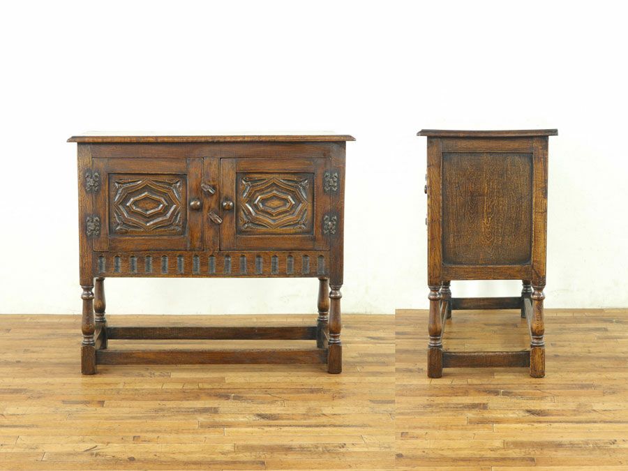 サイドキャビネット　アンティークフレックス