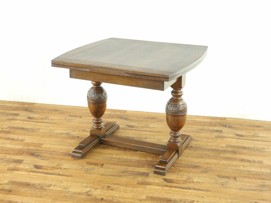 天板再塗装済み ドローリーフテーブル 55335