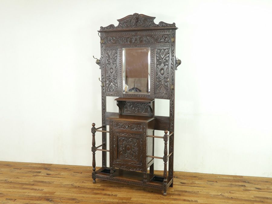 実用性も魅力 ホールスタンド 58148 | アンティークフレックス
