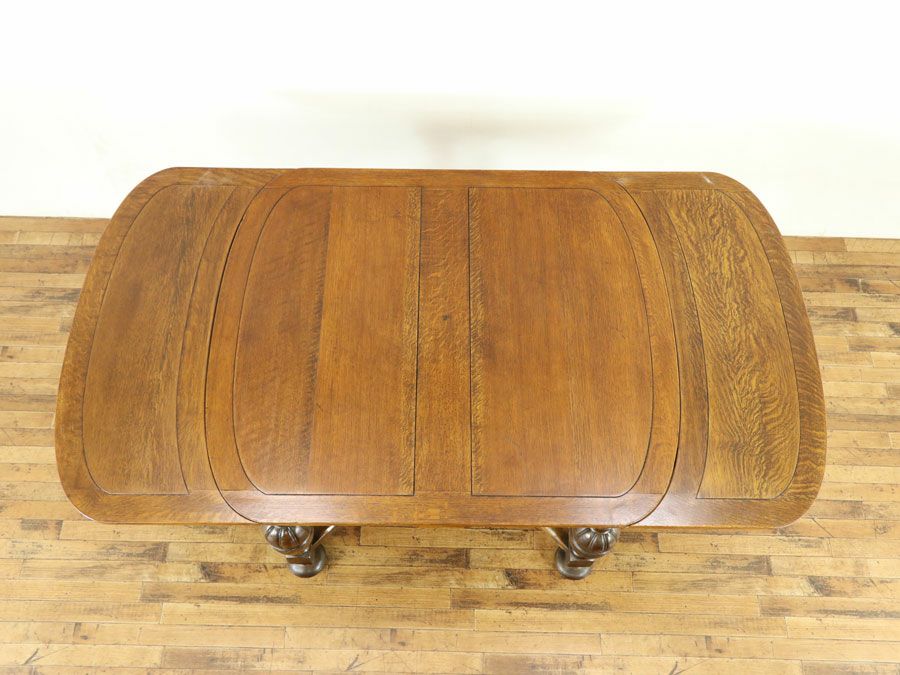 ドローリーフテーブル　アンティークフレックス