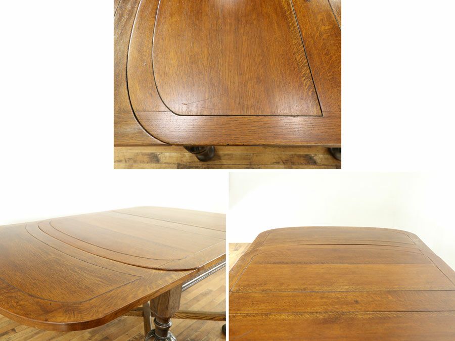 ドローリーフテーブル　アンティークフレックス