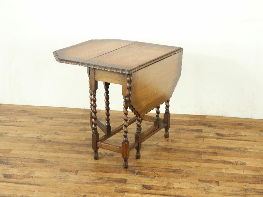 ゲートレッグテーブル　アンティークフレックス