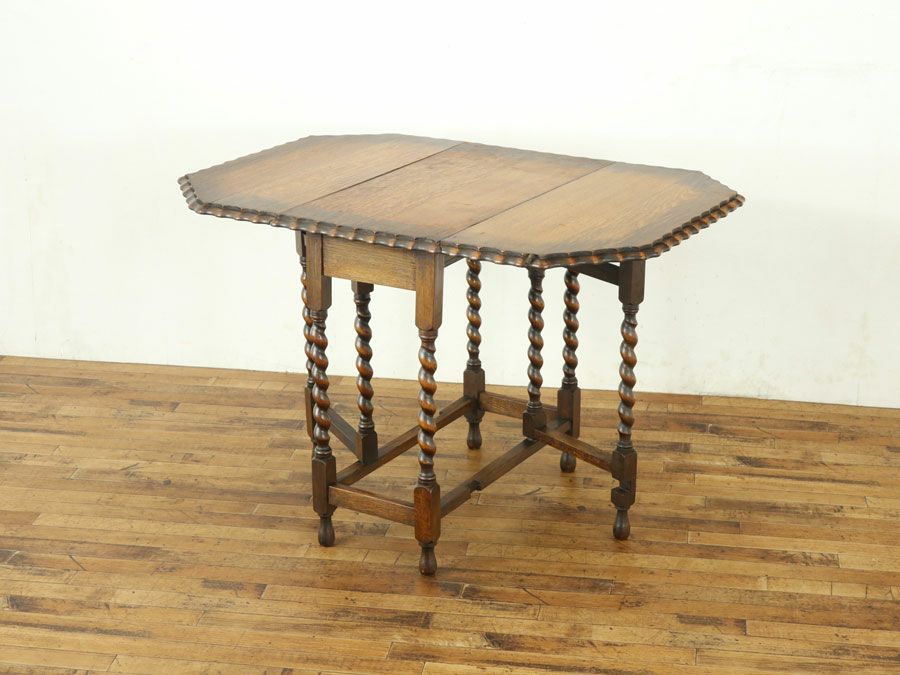 ゲートレッグテーブル　アンティークフレックス