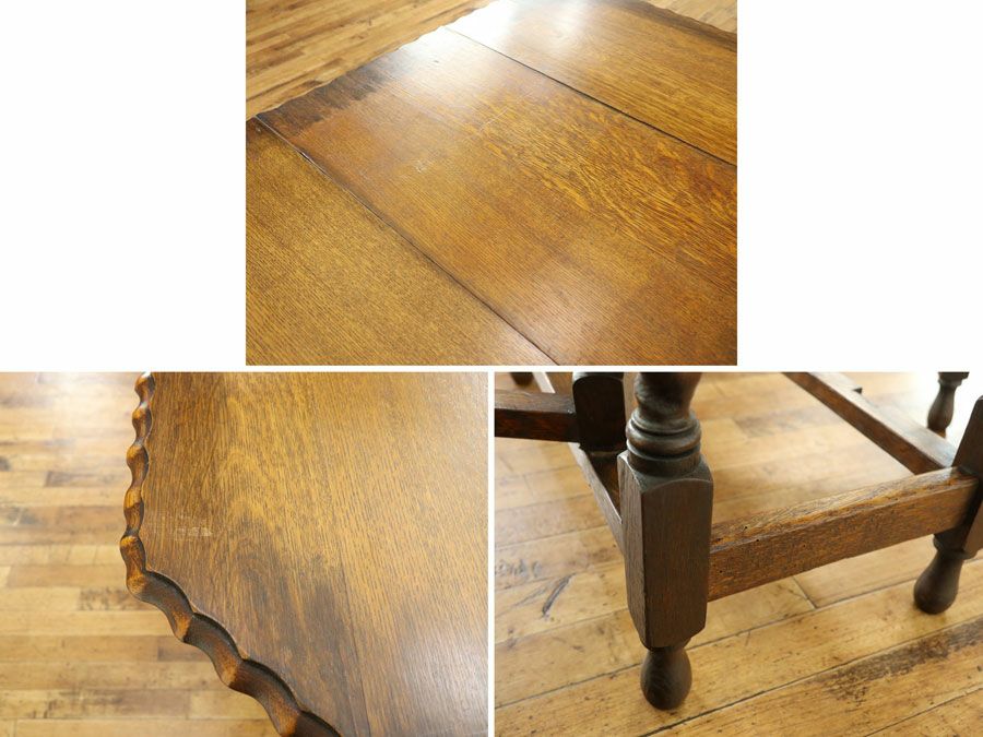 ゲートレッグテーブル　アンティークフレックス
