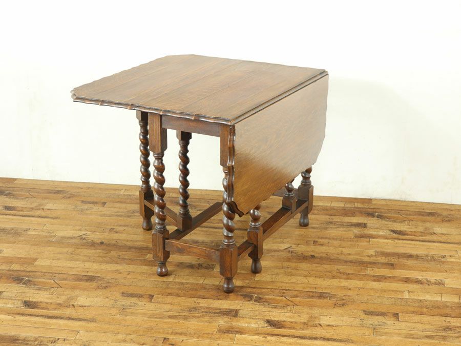 ゲートレッグテーブル　アンティークフレックス