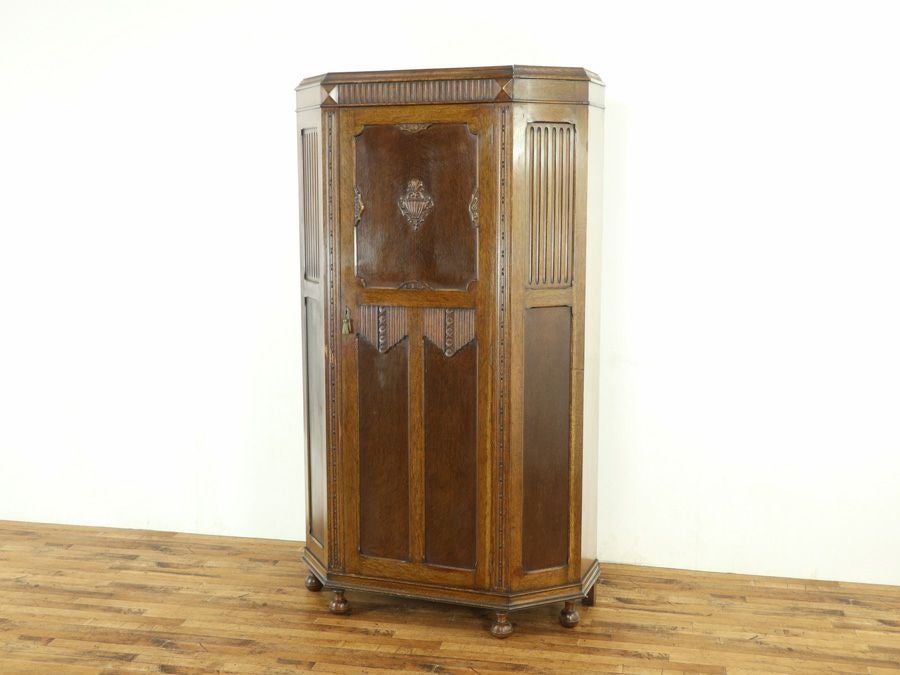 ワードローブ　衣類収納　アンティークフレックス