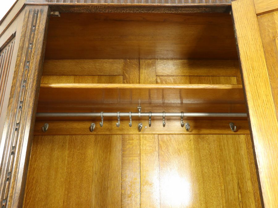 ワードローブ　衣類収納　アンティークフレックス