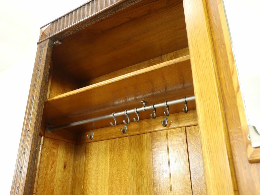 ワードローブ　衣類収納　アンティークフレックス