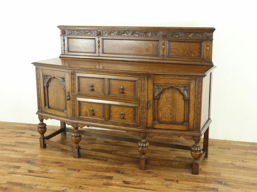 葡萄彫刻 サイドボード　アンティークフレックス