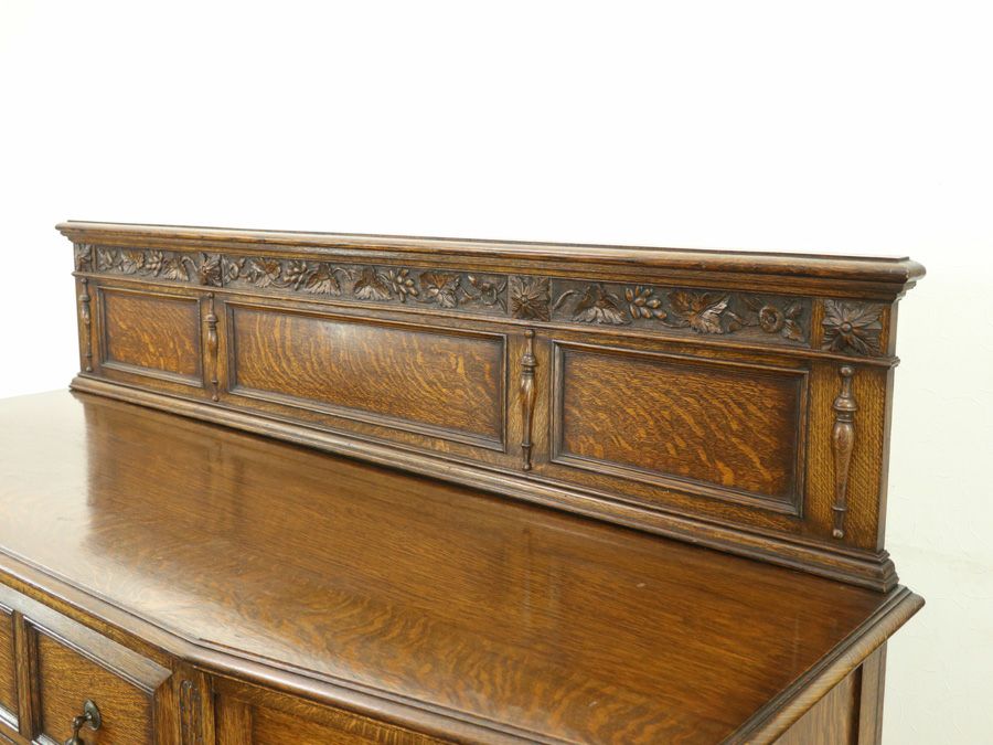 葡萄彫刻 サイドボード　アンティークフレックス