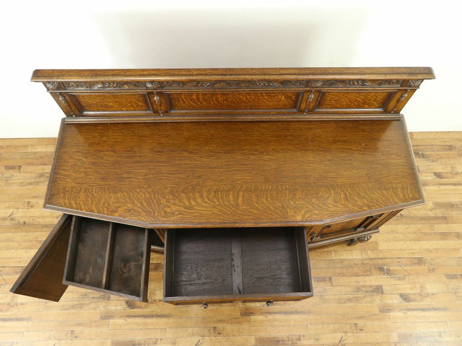 葡萄彫刻 サイドボード　アンティークフレックス