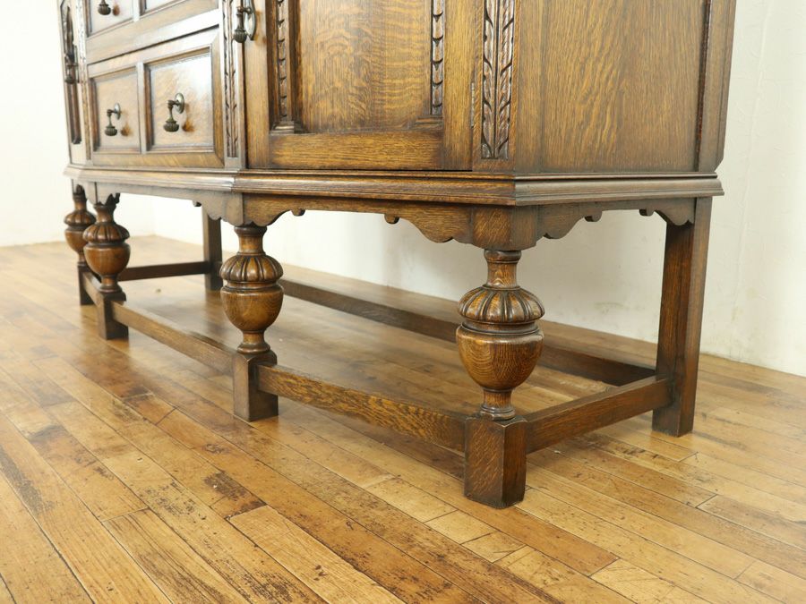 葡萄彫刻 サイドボード　アンティークフレックス