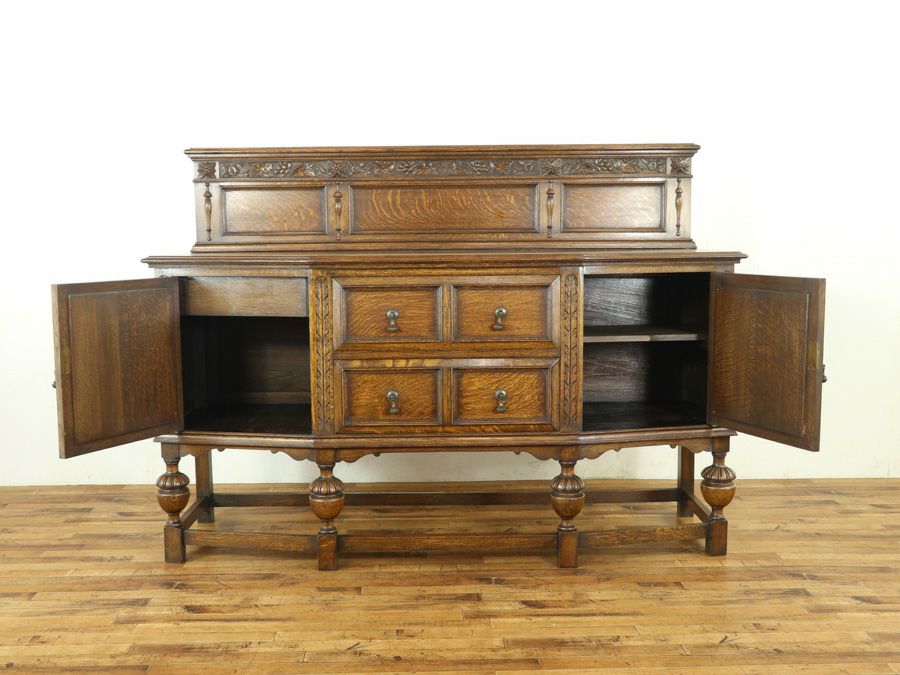 葡萄彫刻 サイドボード　アンティークフレックス