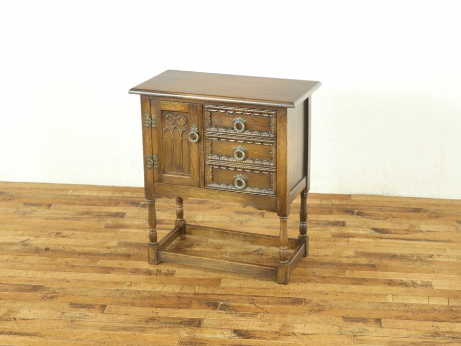 サイドキャビネット　アンティークフレックス