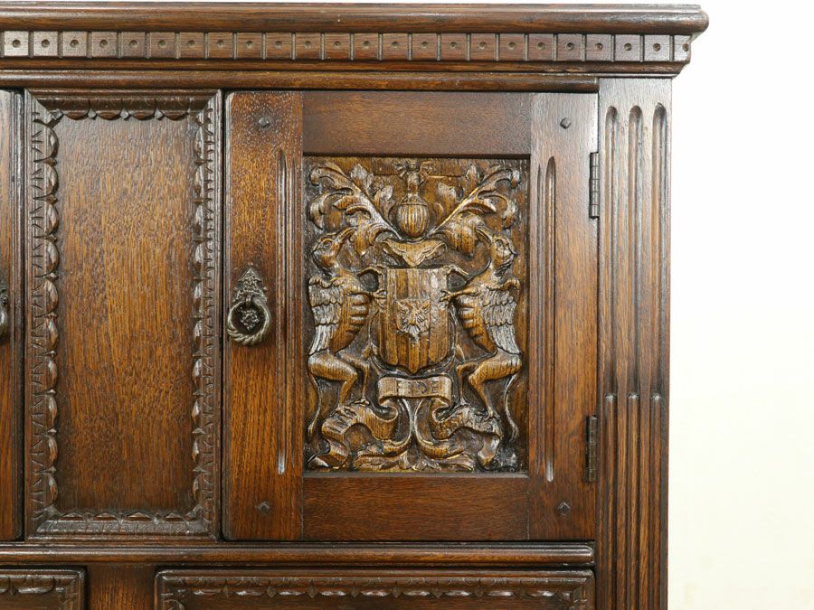 サイドキャビネット　アンティークフレックス