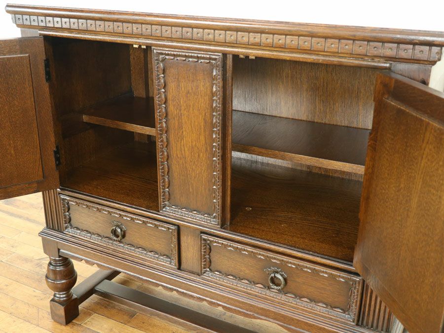 サイドキャビネット　アンティークフレックス