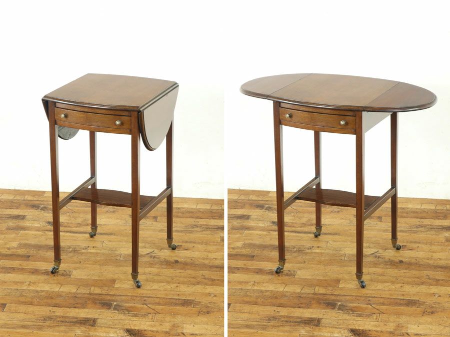 ペンブロークテーブル　アンティークフレックス