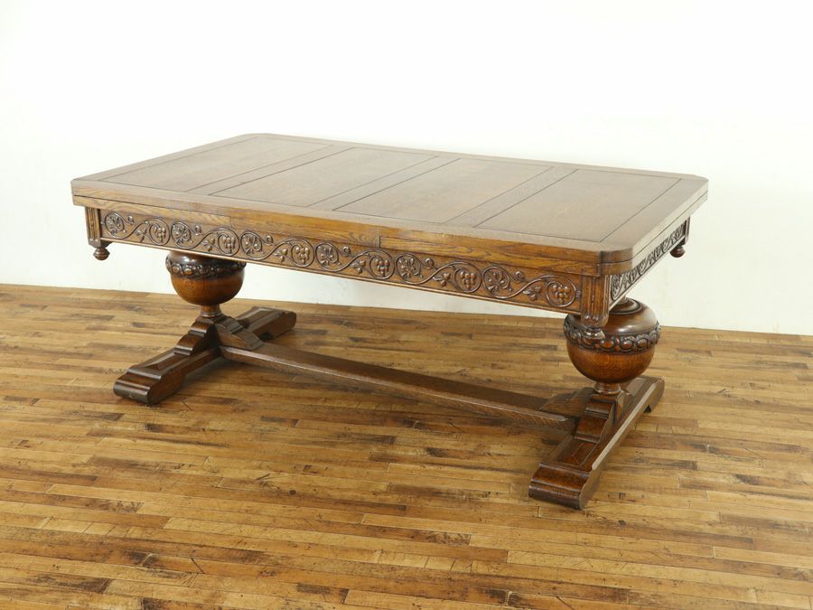 ドローリーフテーブル　アンティークフレックス