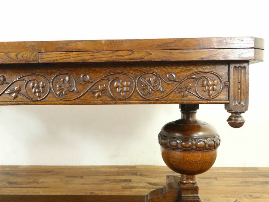 ドローリーフテーブル　アンティークフレックス