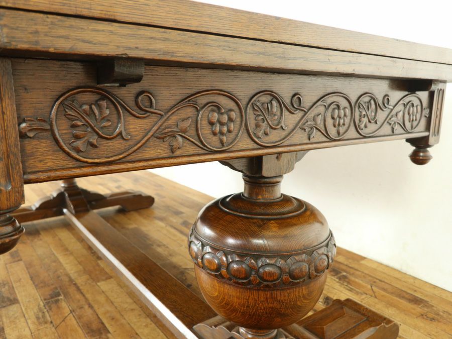 ドローリーフテーブル　アンティークフレックス