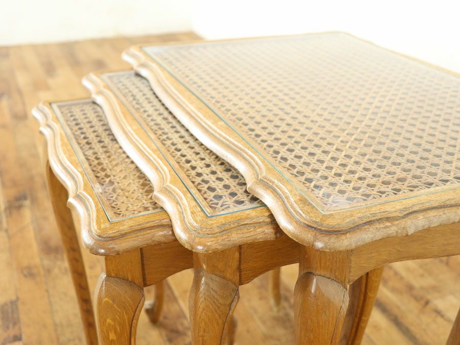 ネストテーブル　アンティークフレックス