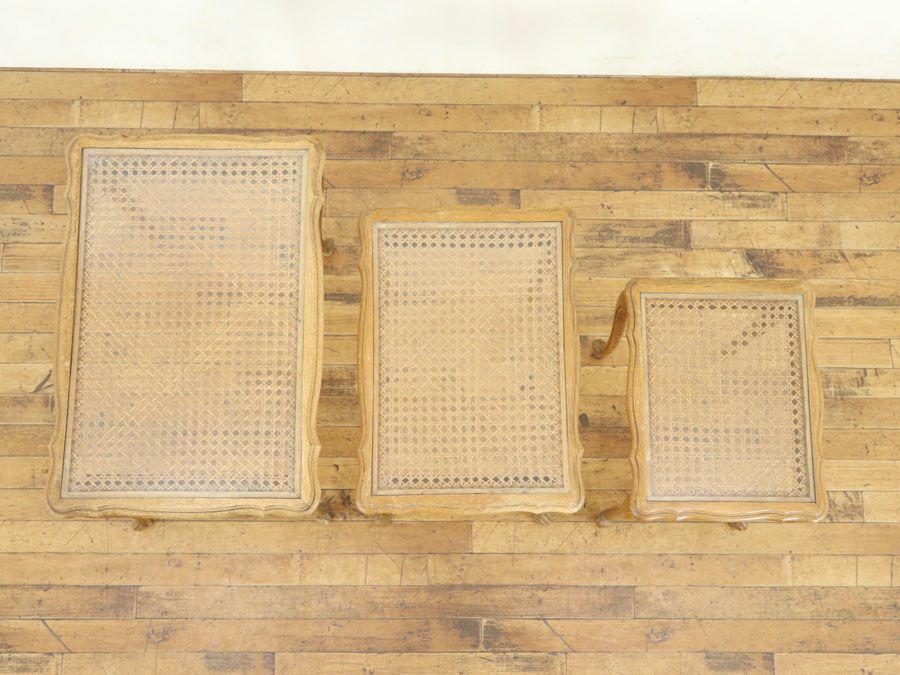 ネストテーブル　アンティークフレックス