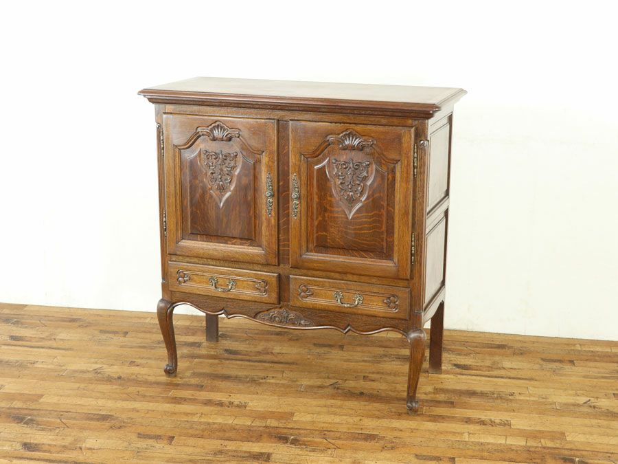 サイドキャビネット　アンティークフレックス