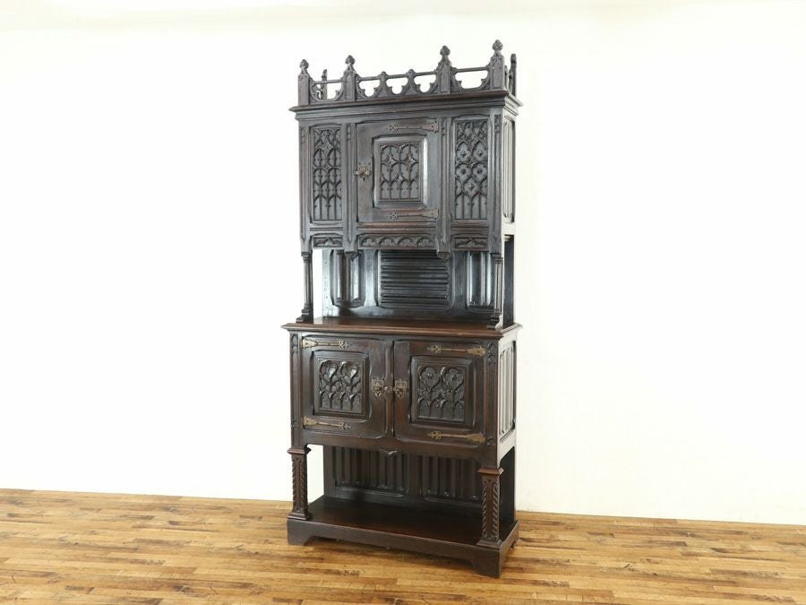 ゴシックキャビネット　アンティークフレックス