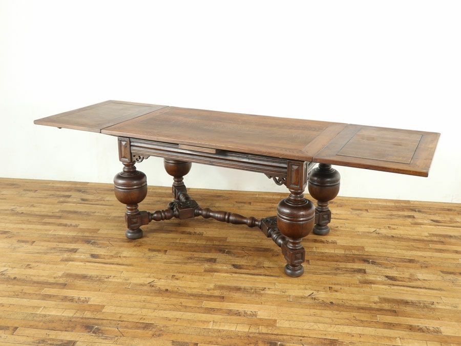 ドローリーフテーブル　アンティークフレックス