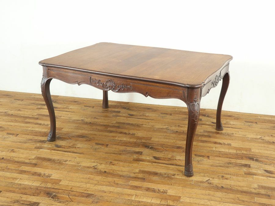 フランスダイニングテーブル　アンティークフレックス