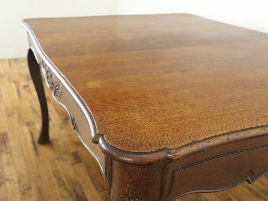 フランスダイニングテーブル　アンティークフレックス