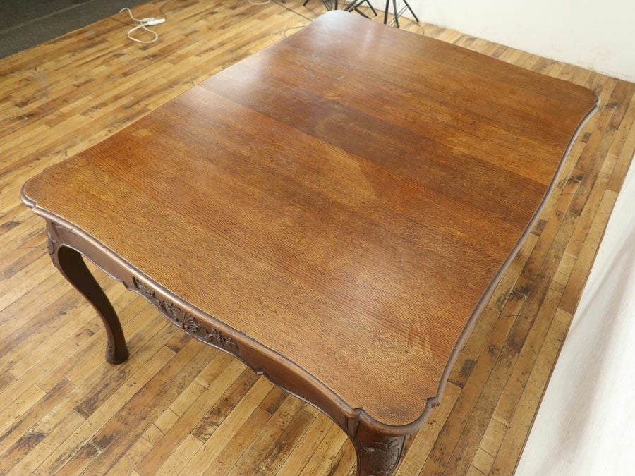 フランスダイニングテーブル　アンティークフレックス