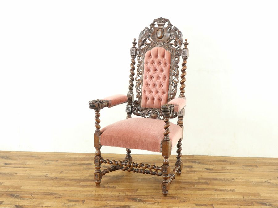 アンティーク家具(アームチェア) Lloyd's Antiques Real Antique Arm Chair / ロイズ・アンティークス